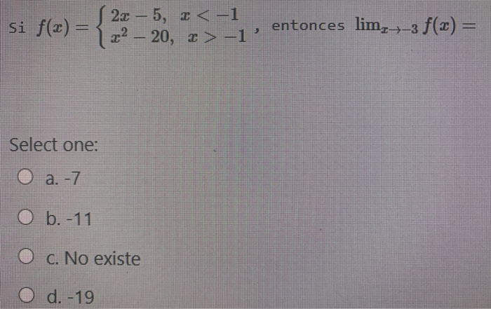 Si F X 2x 5 1 22 X 1 Entonces Lim 3 Chegg Com