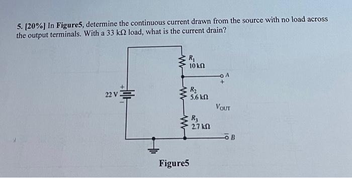 Solved 5. [20\%] In Figure5, determine the continuous | Chegg.com