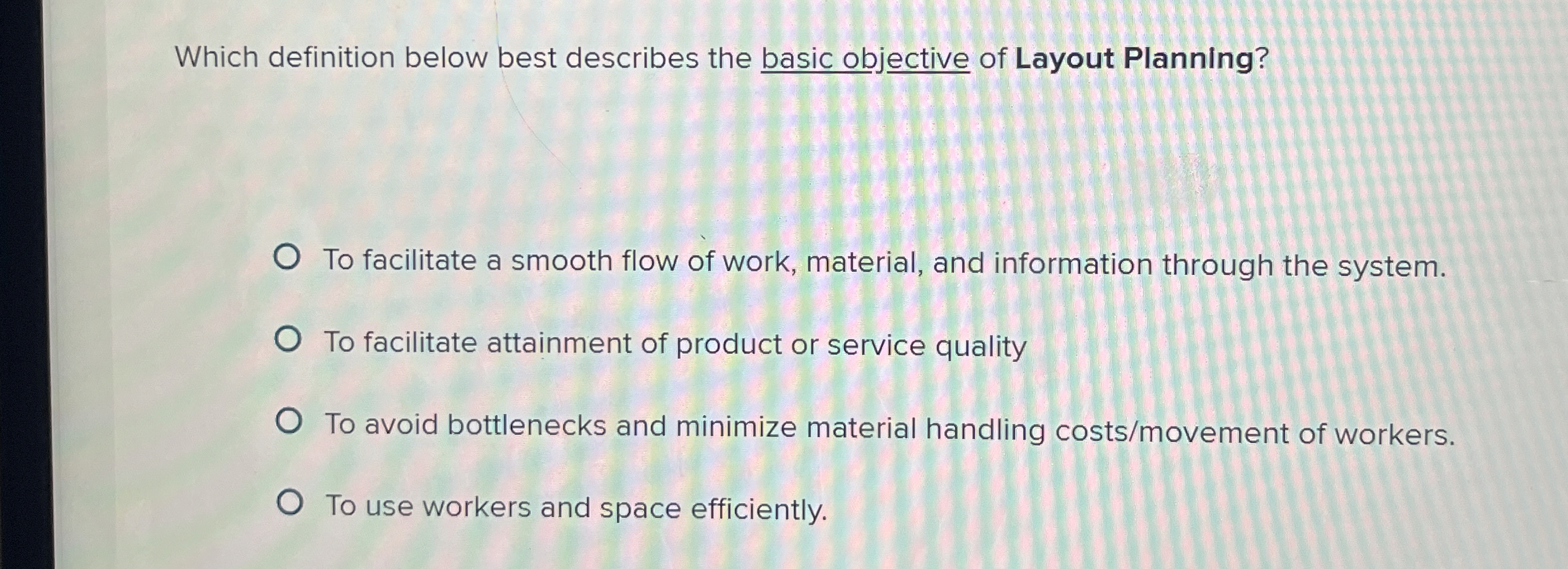 Solved Which definition below best describes the basic | Chegg.com