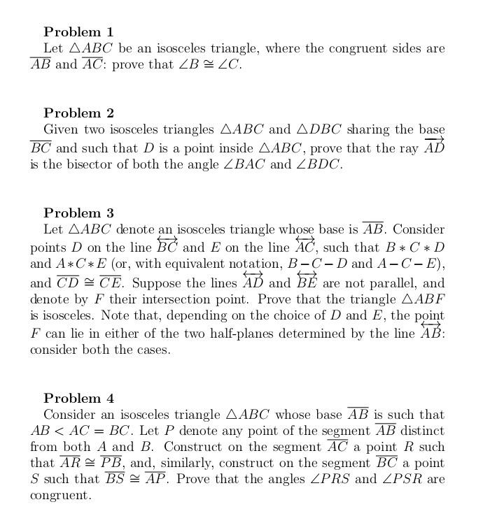 Solved Problem 1 Let Abc Be An Isosceles Triangle Where Chegg Solved Problem 1 Let Abc Be An Isosceles Triangle Where Chegg