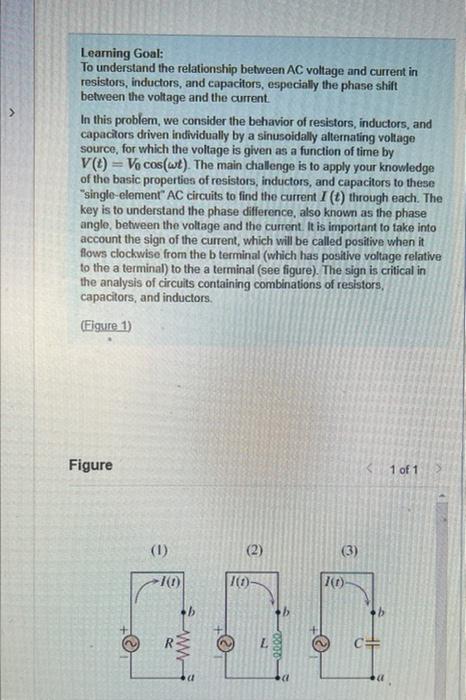 Solved Learning Goal To Understand The Relationship Bet