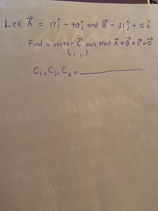 Solved Let A 171 40 And 3 319 15 A Find A Vector Chegg Com