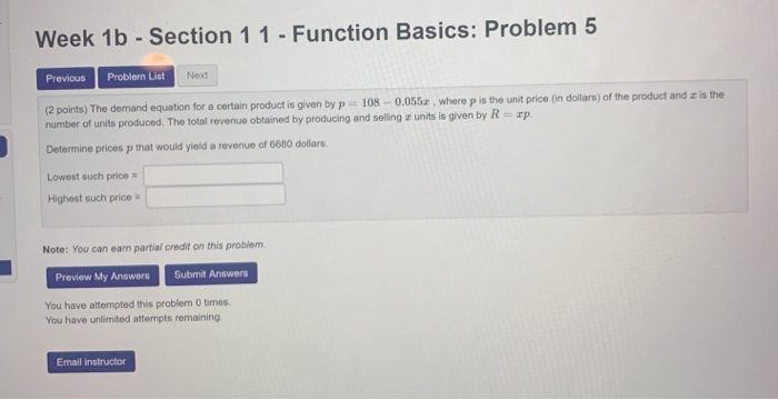 1.1 function basics homework free response answers