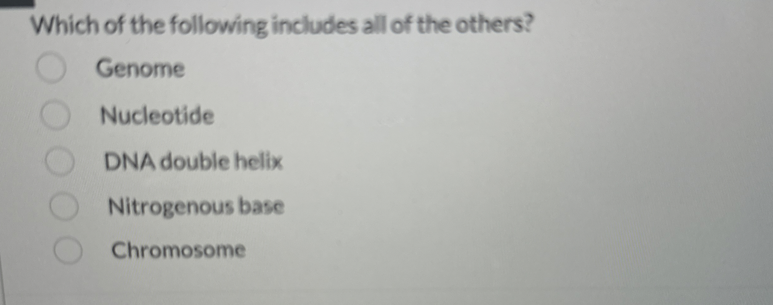 Solved Which of the following includes all of the | Chegg.com