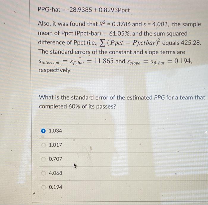 Solved Use the following to answer questions 6-7: In the | Chegg.com