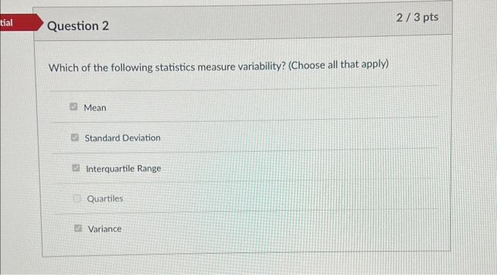 Solved Which of the following statistics measure location? | Chegg.com