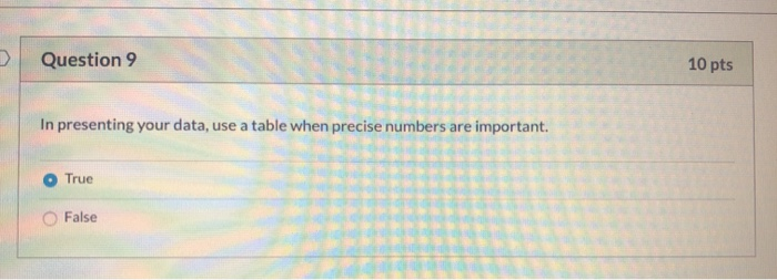 Solved Question 11 10 pts The following is an appropriate | Chegg.com