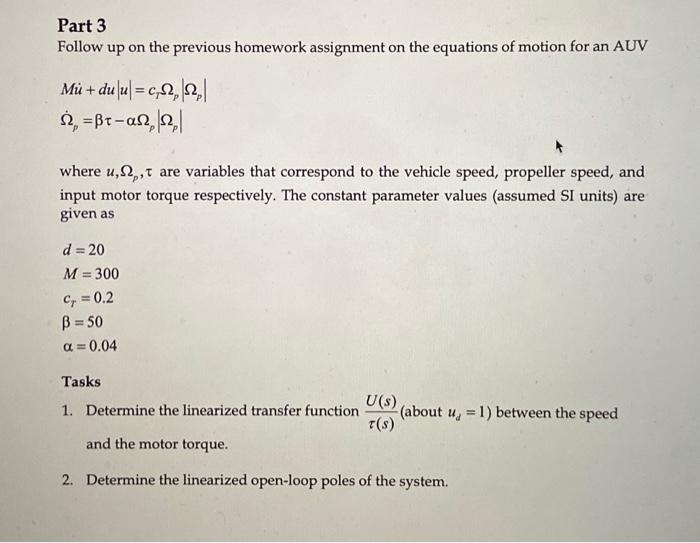 Solved Part 3 Follow Up On The Previous Homework Assignment | Chegg.com