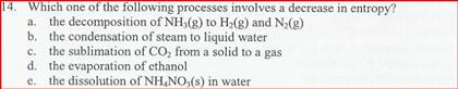 Solved Which one of the following processes involves a | Chegg.com