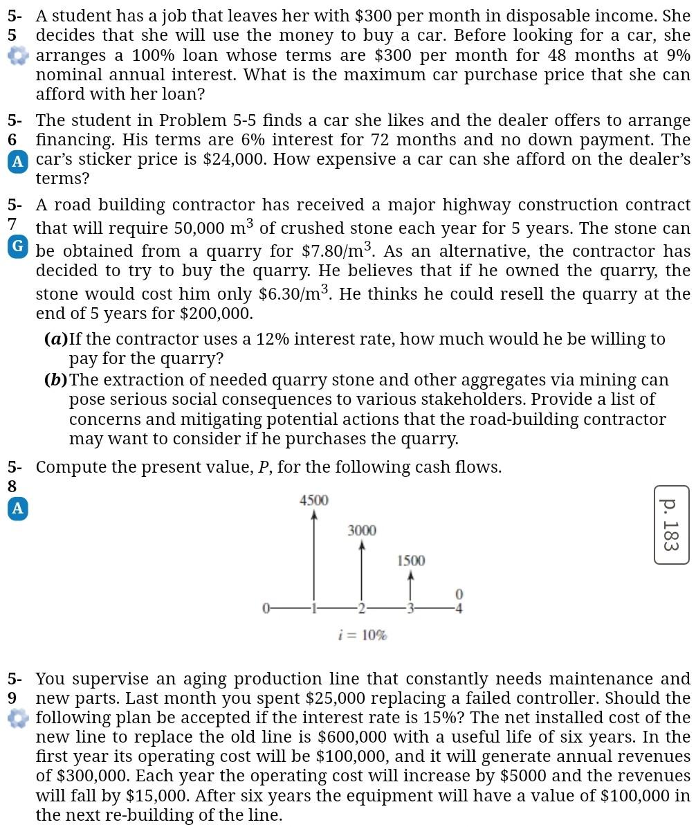 Solved can anyone solve this construction engineering | Chegg.com