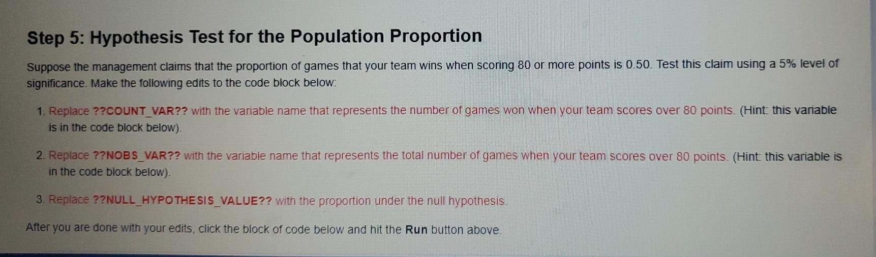Solved 5. Hypothesis Test for the Population Proportion | Chegg.com
