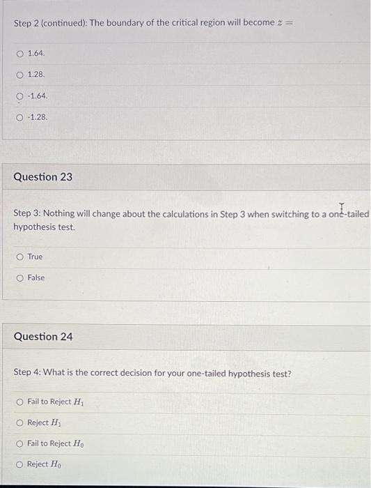 example of 1 tailed hypothesis test