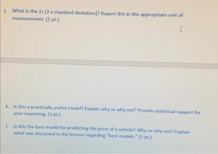 Solved Part 1. Run a simple linear regression of your | Chegg.com