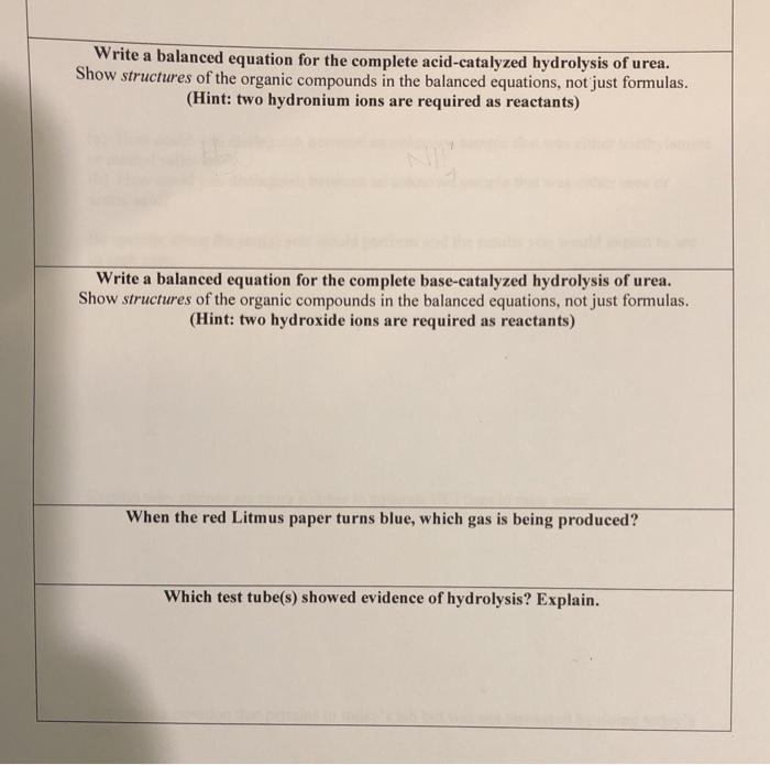 Solved Write a balanced equation for the complete | Chegg.com