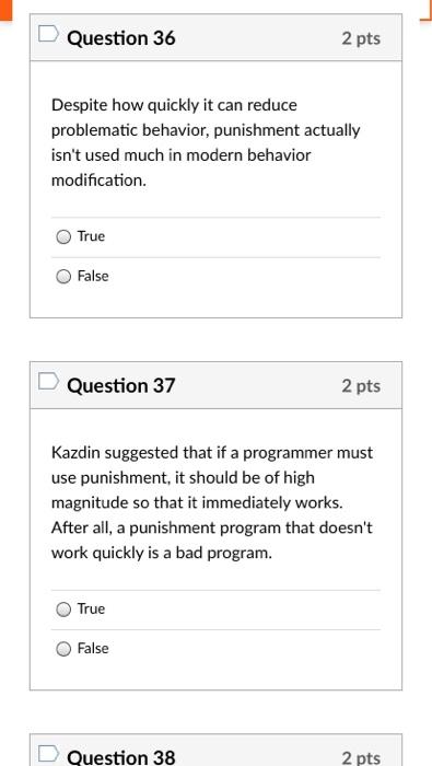 Solved Question 36 2 Pts Despite How Quickly It Can Reduce