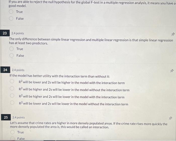 reject null hypothesis linear regression