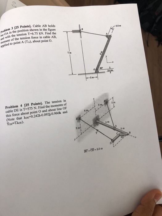Solved Baywatch of the ATA Problem 3 nas har OA in the and | Chegg.com
