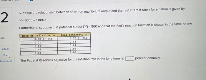 Solved Suppose The Relationship Between Short-run | Chegg.com