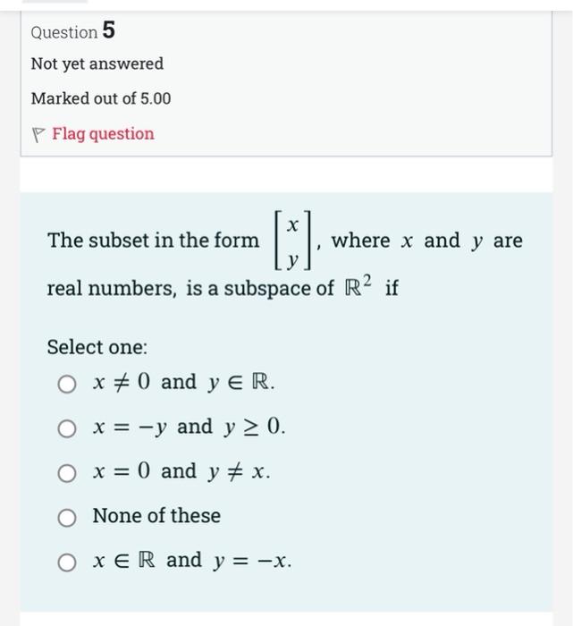 Solved subject >> Linear algebra please solve it all its | Chegg.com