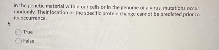 Solved Based On Your Knowledge Of Genes, Which Do You Think | Chegg.com