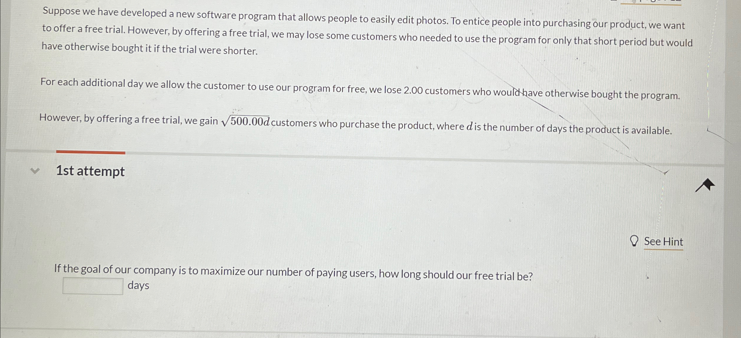 Solved Suppose we have developed a new software program that | Chegg.com
