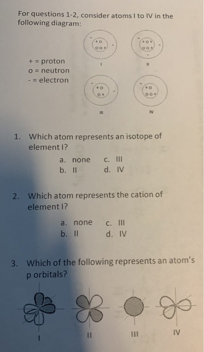 atom with 1 electron 2 protons 1 eutron