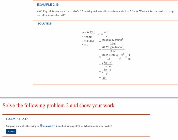 Solved Suppose you make the string in (example 2.16) | Chegg.com