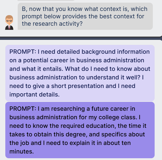 Solved PROMPT: I need detailed background information on a | Chegg.com
