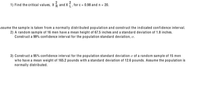 Solved Table 6-Chi-Square Distribution n Right tail Two