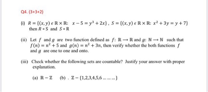 Q4 3 3 2 I R X Y Rx R 5 Y3 2x Chegg Com