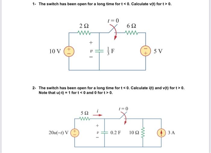 Solved Can You Solve These 2 Electrical Circuits Question | Chegg.com