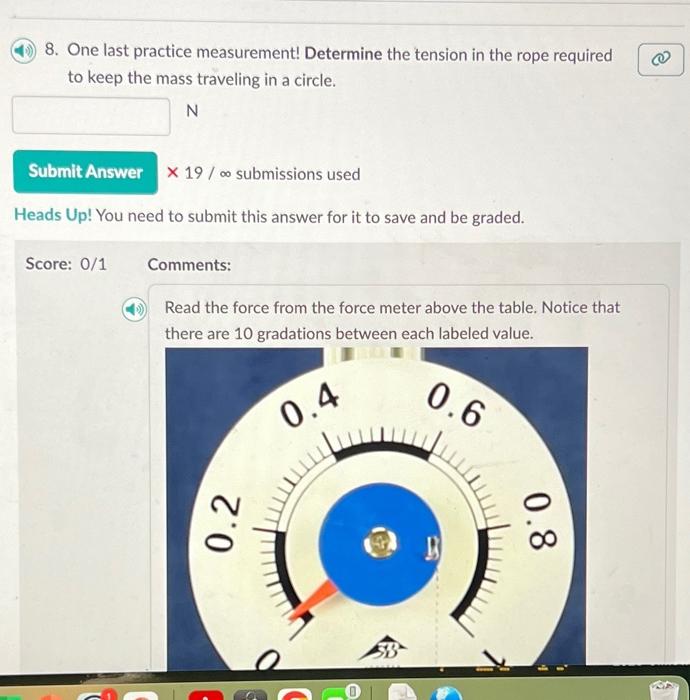 Solved 40) 8. One last practice measurement! Determine the | Chegg.com