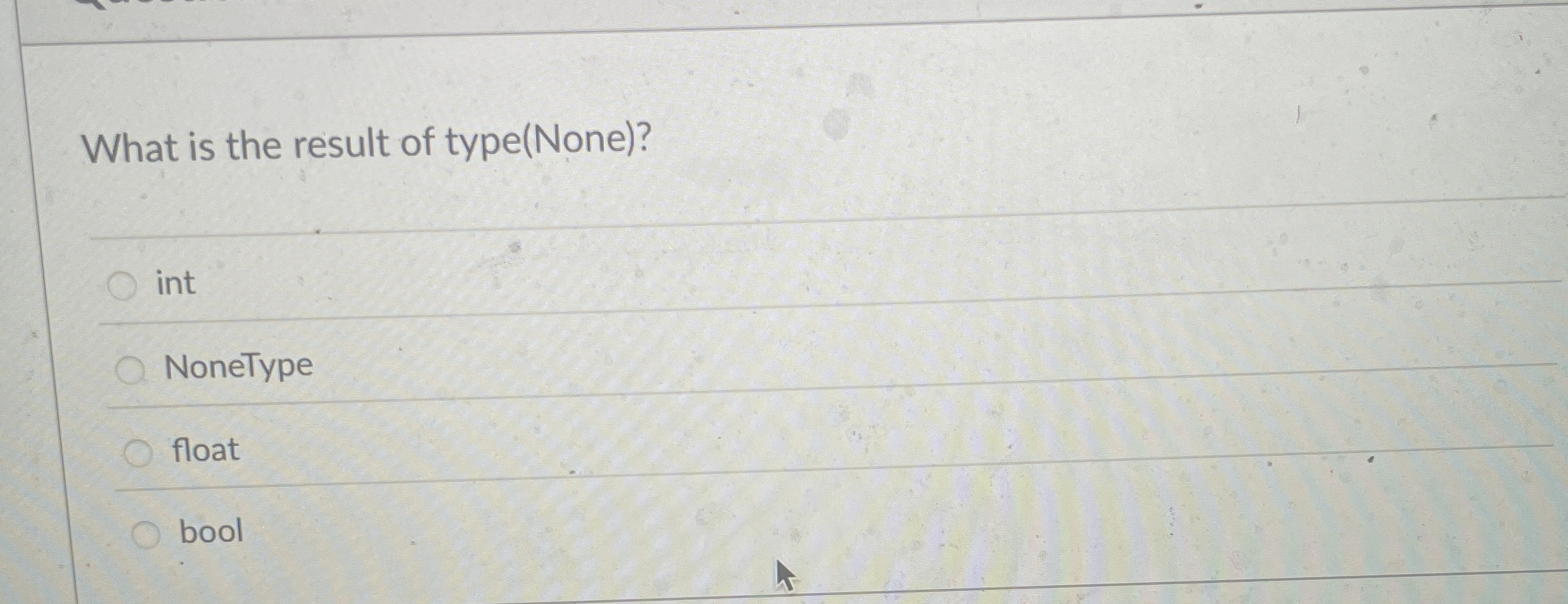 Solved What is the result of