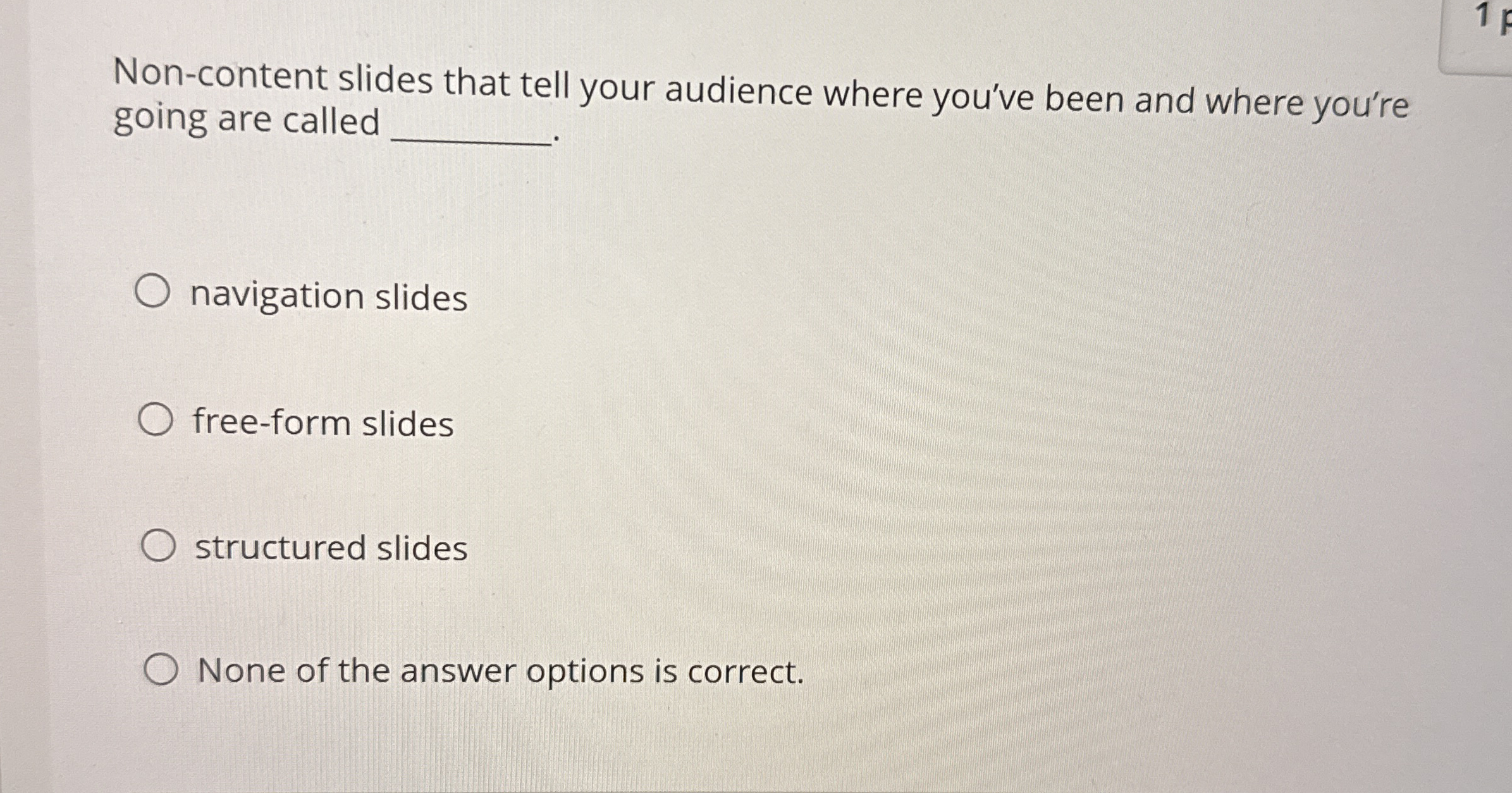 High Quality SOLUTION Non-content slides that tell your audience where ...