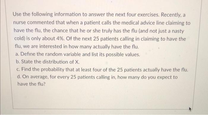 Solved Use the following information to answer the next four | Chegg.com