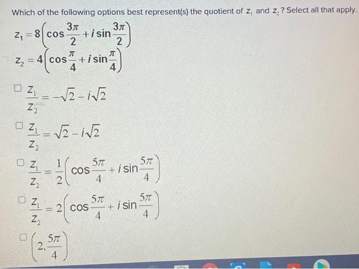 Solved Which of the following options best represent(s) the | Chegg.com