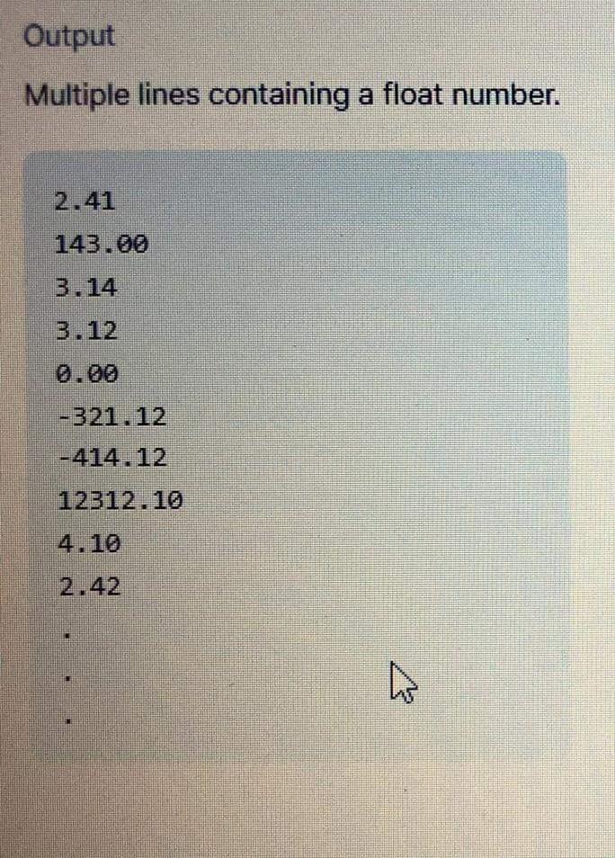 Solved 3. Float Count-off by CodeChum Admin Counting off a | Chegg.com