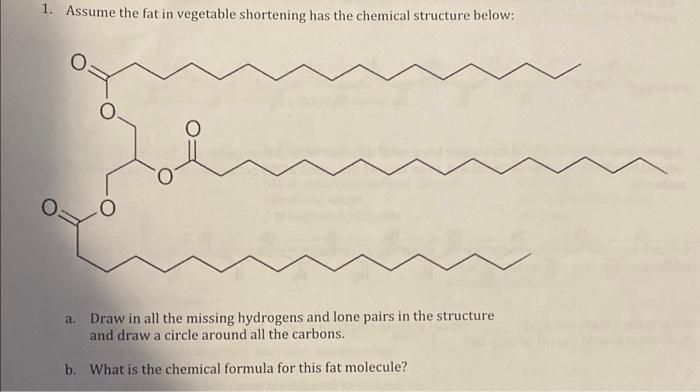 structure of shortening