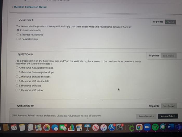 Solved Remaining Time: Question Completion Status: GRAPHING | Chegg.com