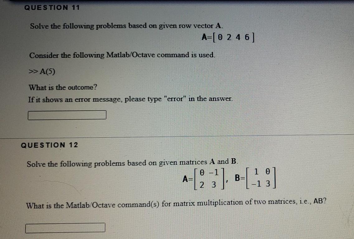 Solved QUESTION 1 Solve the following problems based on | Chegg.com