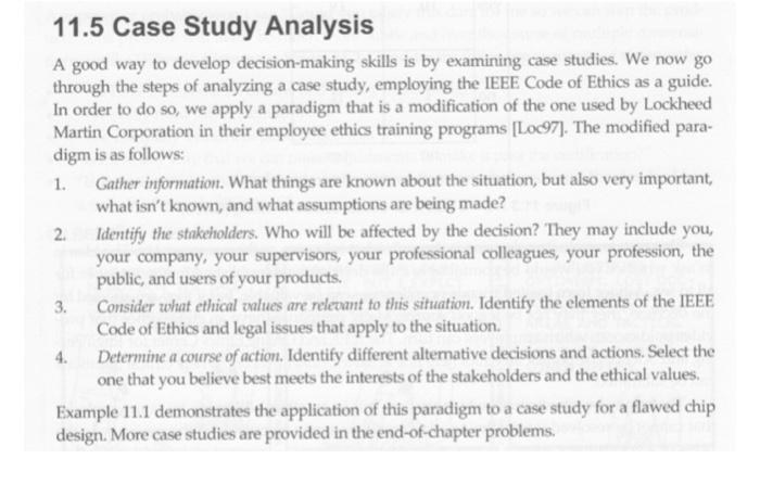 case study on quizlet