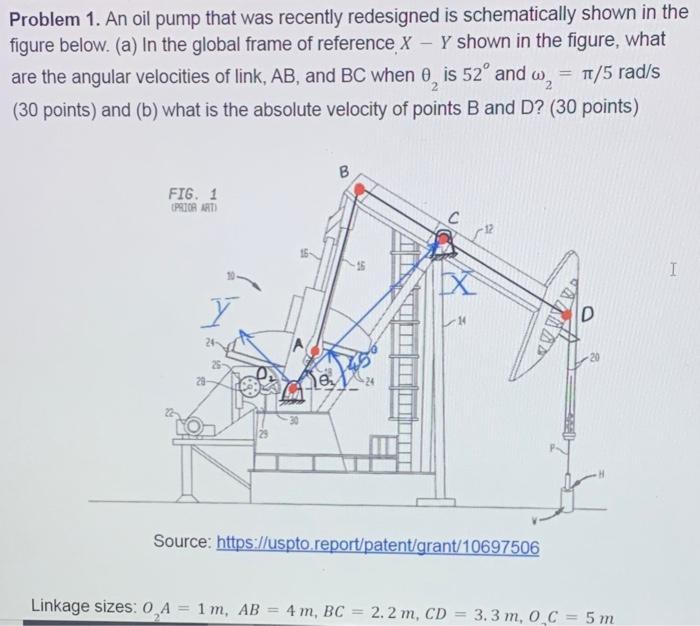 Problem 1. An oil pump that was recently redesigned | Chegg.com