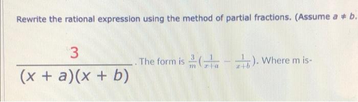 Solved Rewrite the rational expression using the method of | Chegg.com