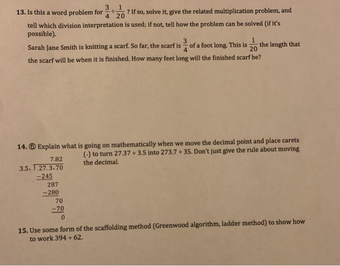 Solved Each problem is worth 7 points each, except #5, 6, 9, | Chegg.com