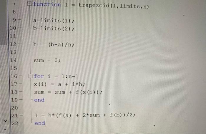 Solved I need help with this question, the program is MATLAB | Chegg.com