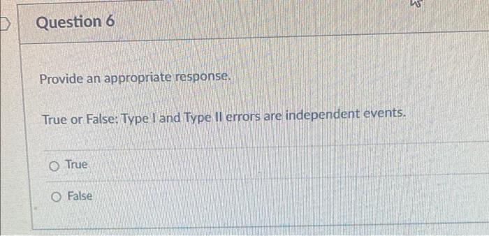 Solved Question 2 2 pts Provide an appropriate response. If | Chegg.com