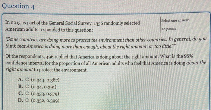 Solved Question 4 Select one answer. In 2015 as part of the | Chegg.com