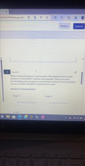 2 Bpoints There is one statement in each sections tho | Chegg.com