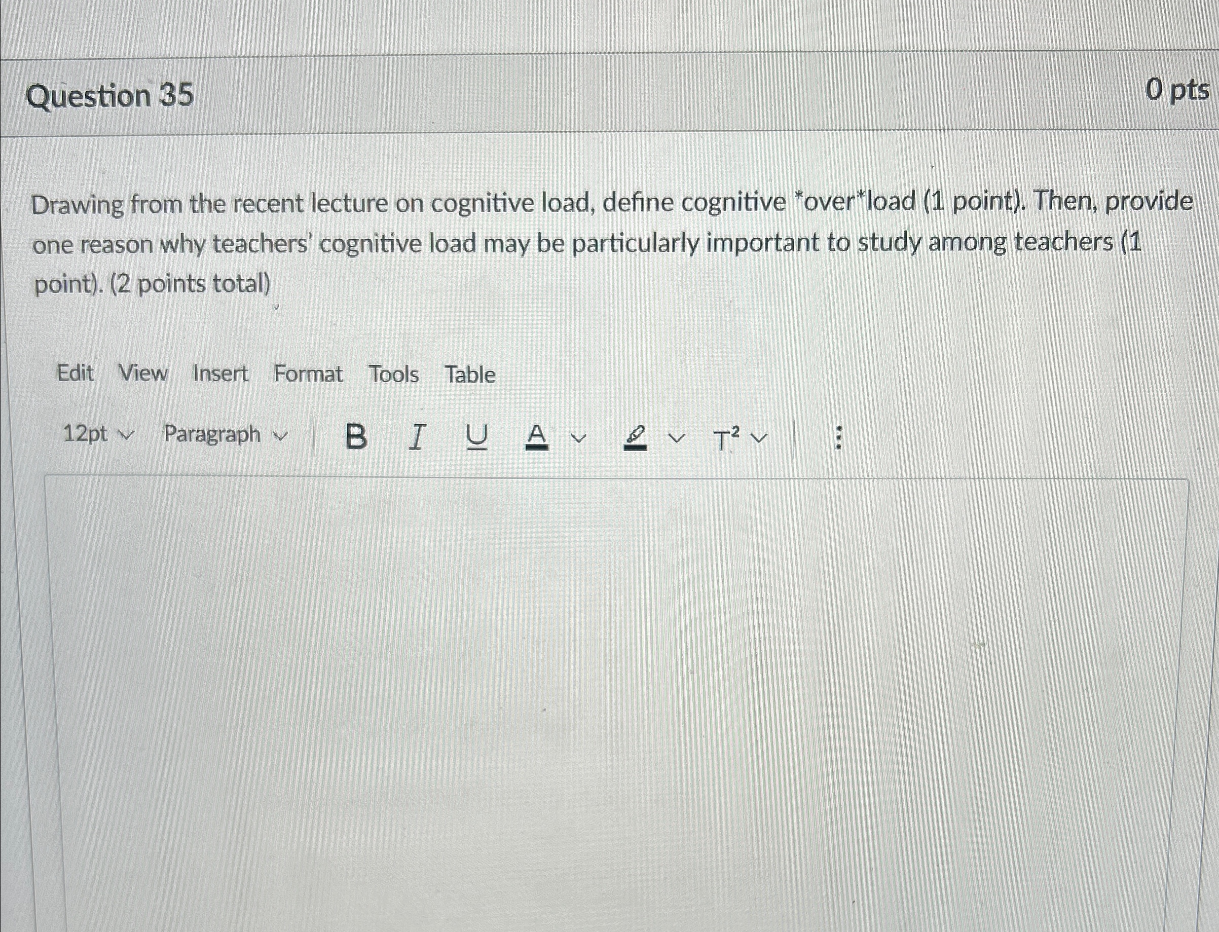 Solved Question 350 ﻿ptsDrawing from the recent lecture on | Chegg.com