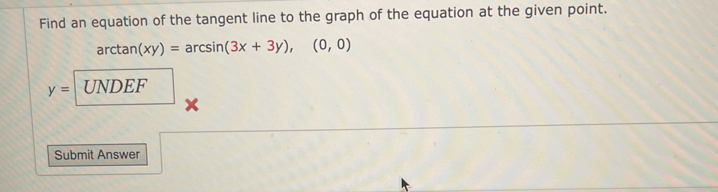 Solved Find an equation of the tangent line to the graph of